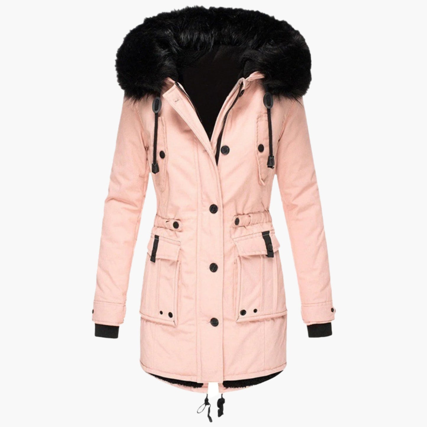 Charlotte | Women’s Warm Hooded Winter Coat Caliboot