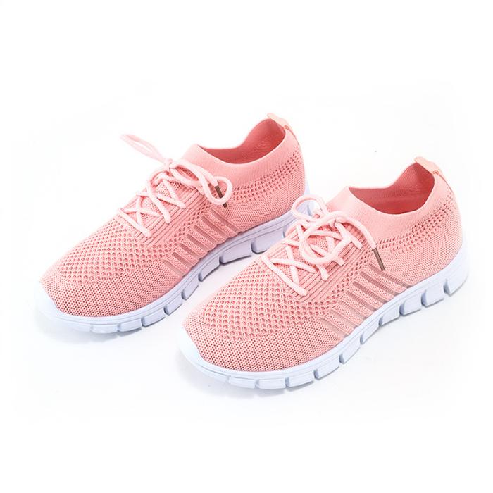 Orthopedic Mesh Walking Shoes Womens Breathable Slip On Lightweight Sneakers