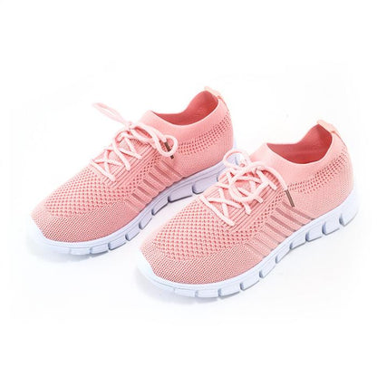 Orthopedic Mesh Walking Shoes Womens Breathable Slip On Lightweight Sneakers