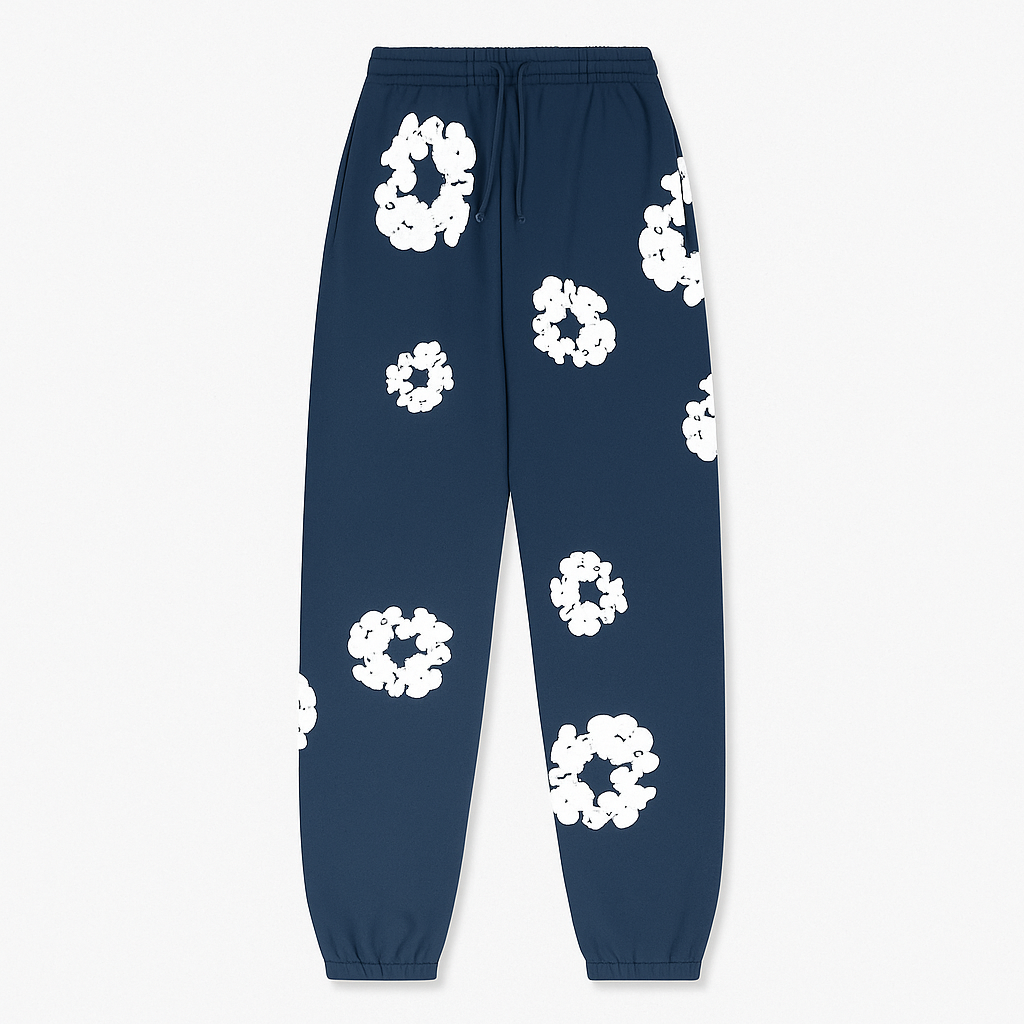 Women's Autumn Floral Tracksuit Set Pants Sweatshirt