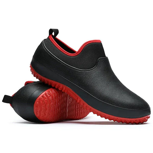 Men's Slip On Work Shoes Water Resistant - Fashinoza