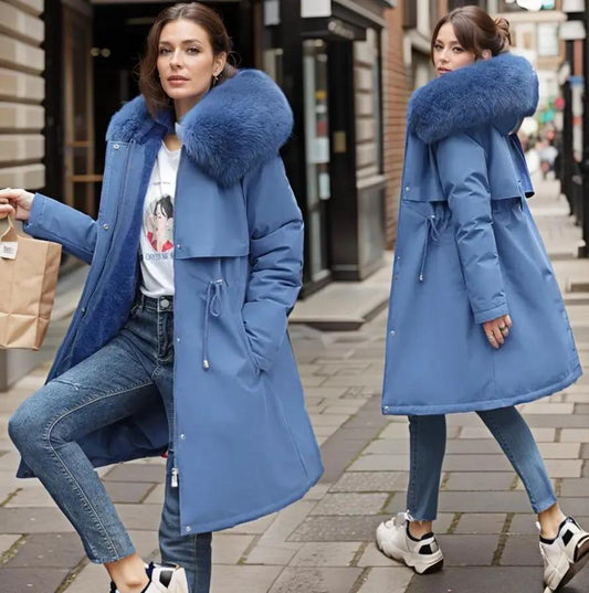 Women's Waterproof Winter Parka Warm - 
Fashinoza
