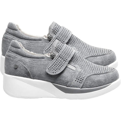 Women's Wedge Sneakers Comfortable Casual Shoes - 
Fashinoza
