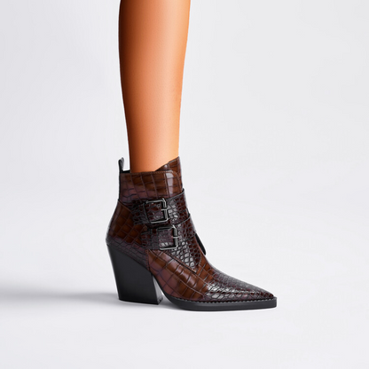 Women's Buckle Boots