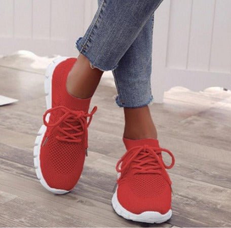 Women's Lightweight Running Sneakers Lace-Up Sneakers