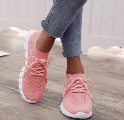 Women's Lightweight Running Sneakers Lace-Up Sneakers