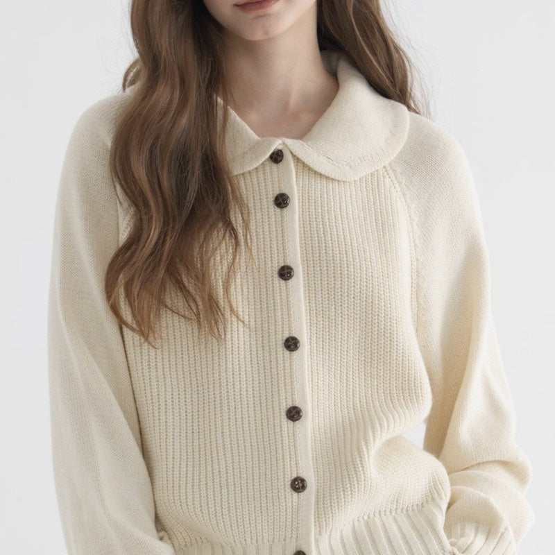 Women's Long Sleeve Cardigan Soft Knit