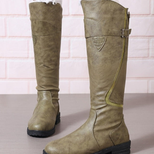 Women's Knee High Flat Boots