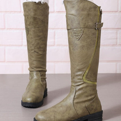 Women's Knee High Flat Boots