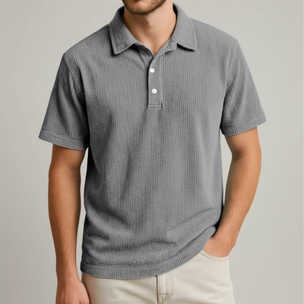 Men's Polo Shirt Short Sleeve Cotton