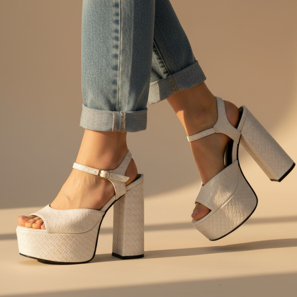 Valentina Women's Platform High Heels - 
Fashinoza