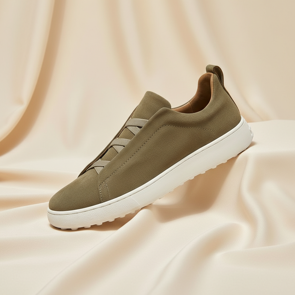 Lusano Men's Suede Sneakers