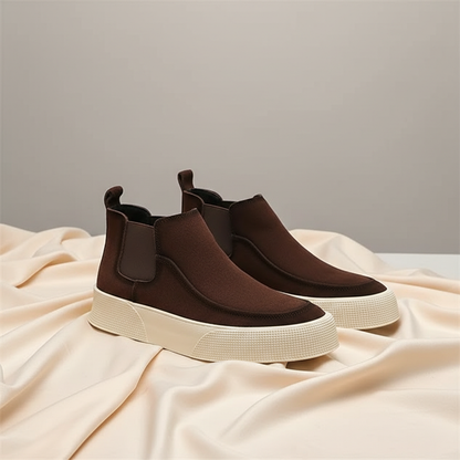 Matteo Men's Suede Chelsea Boot - 
Fashinoza