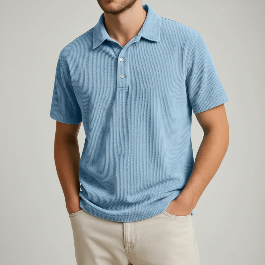 Men's Polo Shirt Short Sleeve Cotton