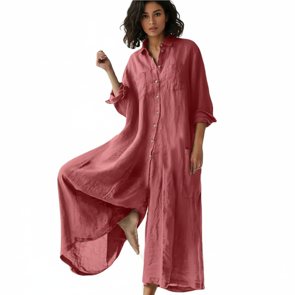 Women's Casual Summer Dress Breathable - 
Fashinoza