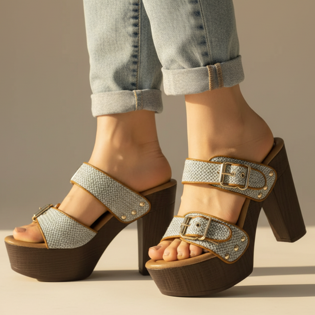 Larissa Women's High Heels Comfortable Buckle