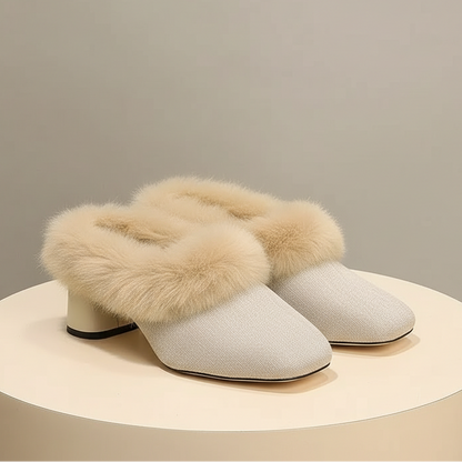 Women's Whisper Fur Mule Shoes
