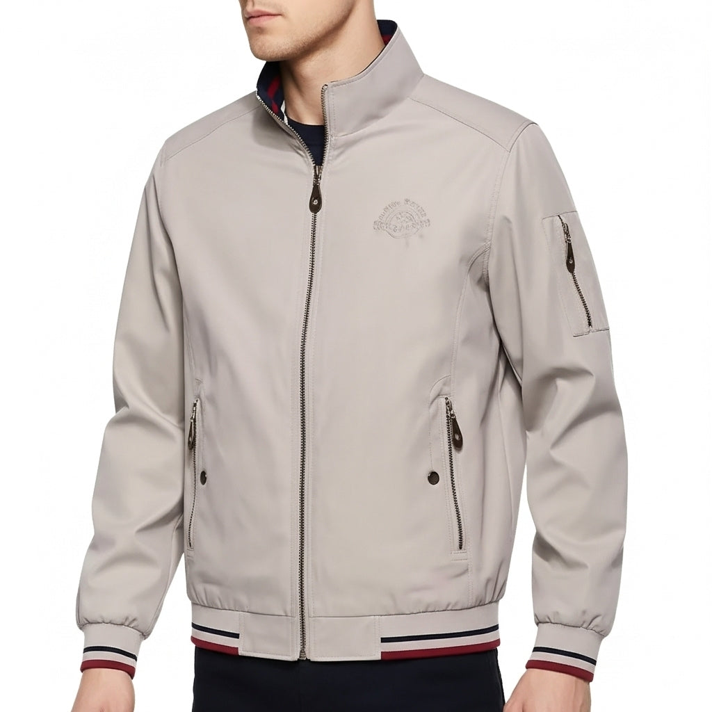 Men's Reversible Windbreaker Jacket - Fashinoza