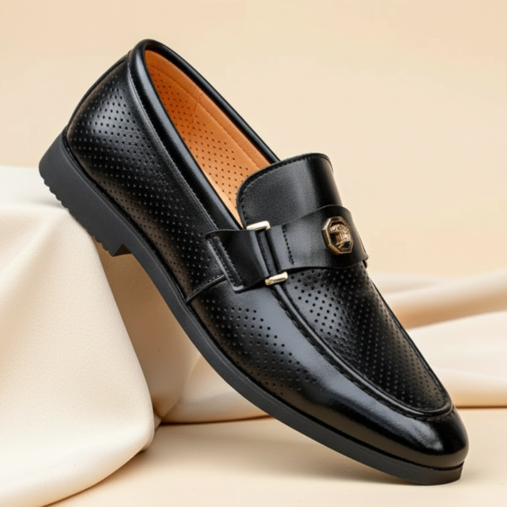 Valenco Men's Leather Loafers