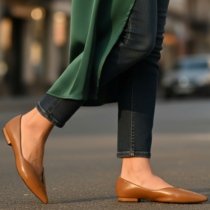 Women's Pointed Toe Ballet Flats