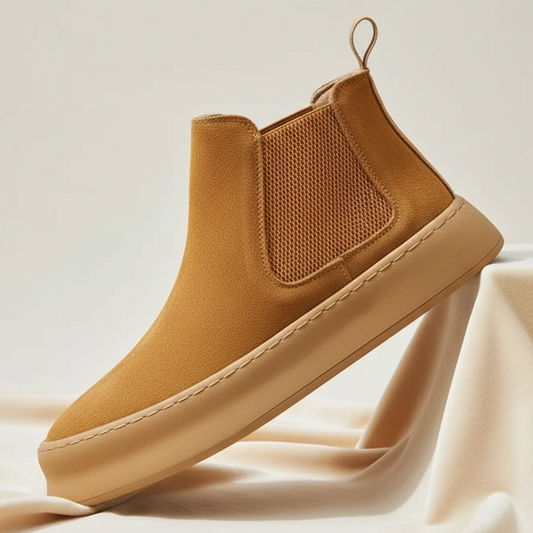 Marco Men's Suede Chelsea Boot - 
Fashinoza