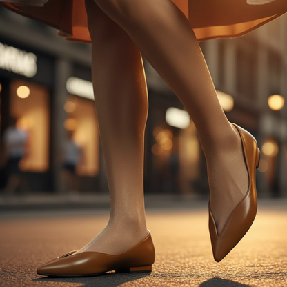 Women's Pointed Toe Ballet Flats