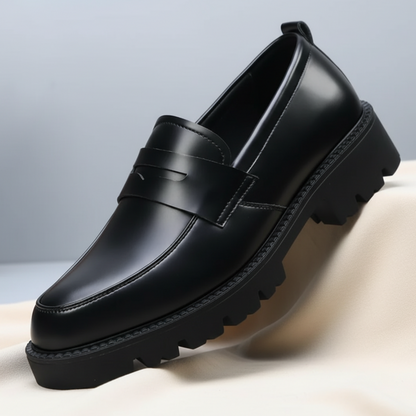 Men's Leather Dress Shoes Black