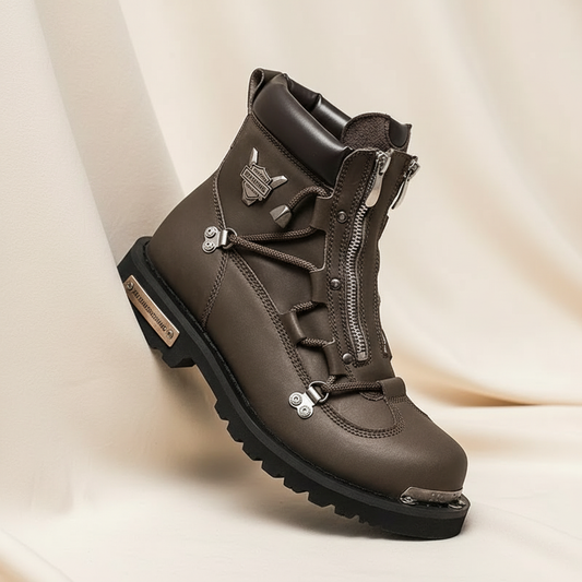 Men's Leather Boot - 
Fashinoza