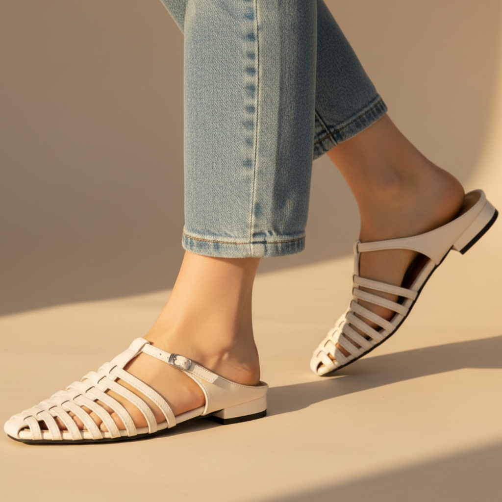 Women's Buckle Flat Shoes