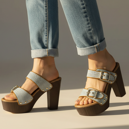 Larissa Women's High Heels Comfortable Buckle