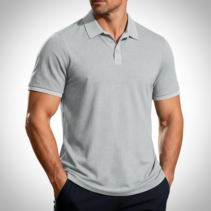 Men's Waffle Collar Shirt