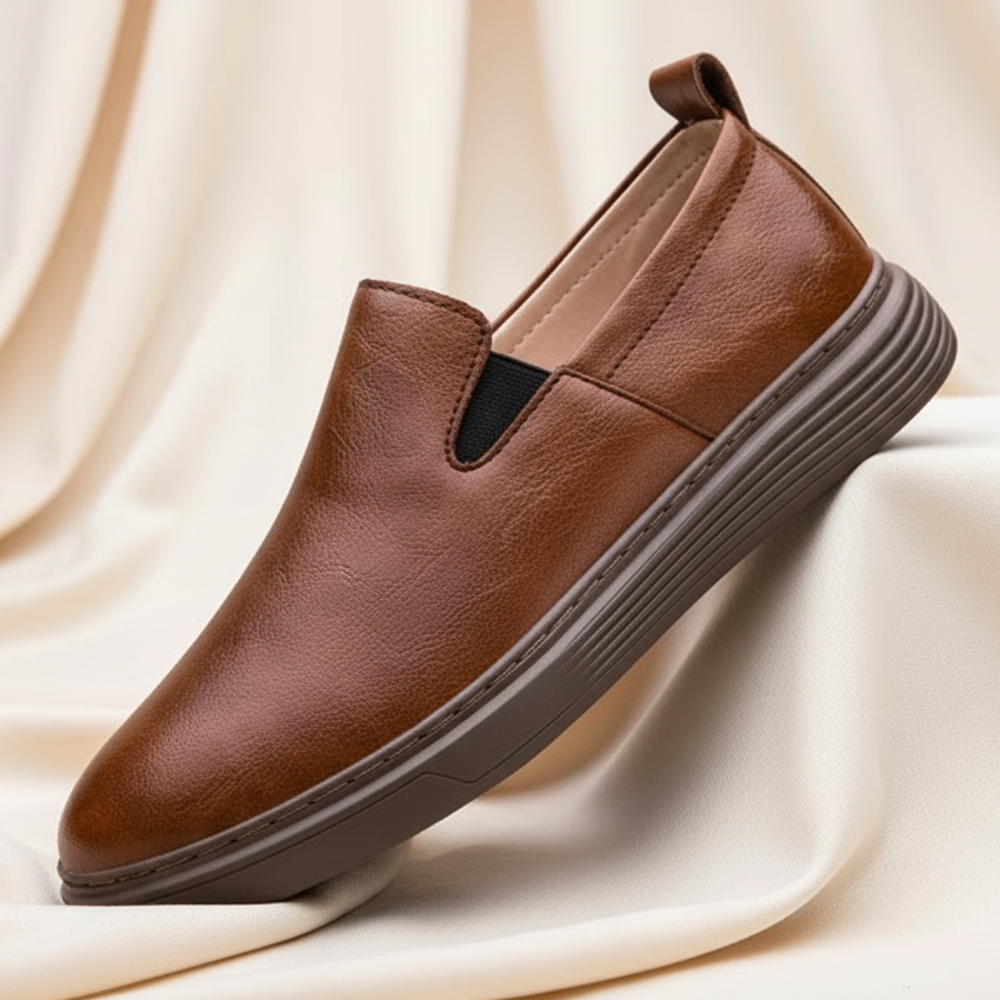 Bennett Men's Genuine Leather Loafers - 
Fashinoza