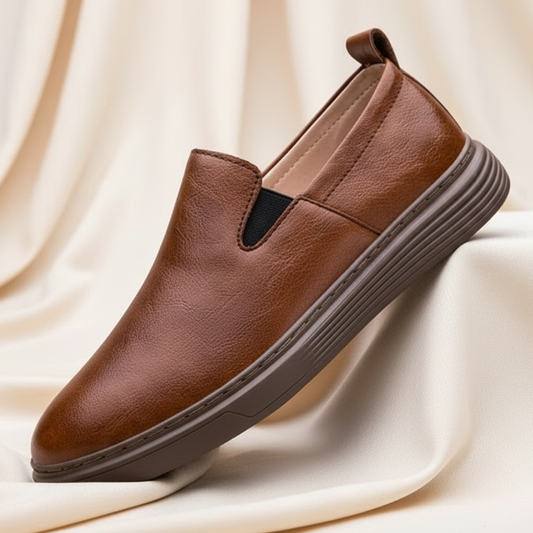 Bennett Men's Genuine Leather Loafers - 
Fashinoza