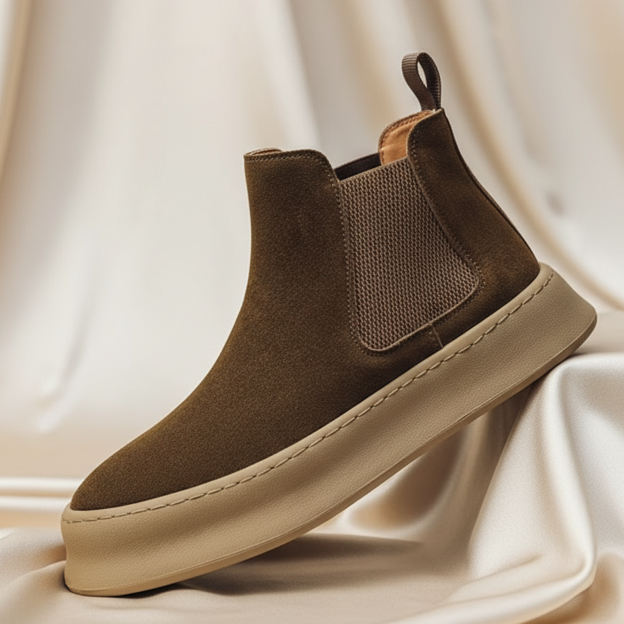 Marco Men's Suede Chelsea Boots