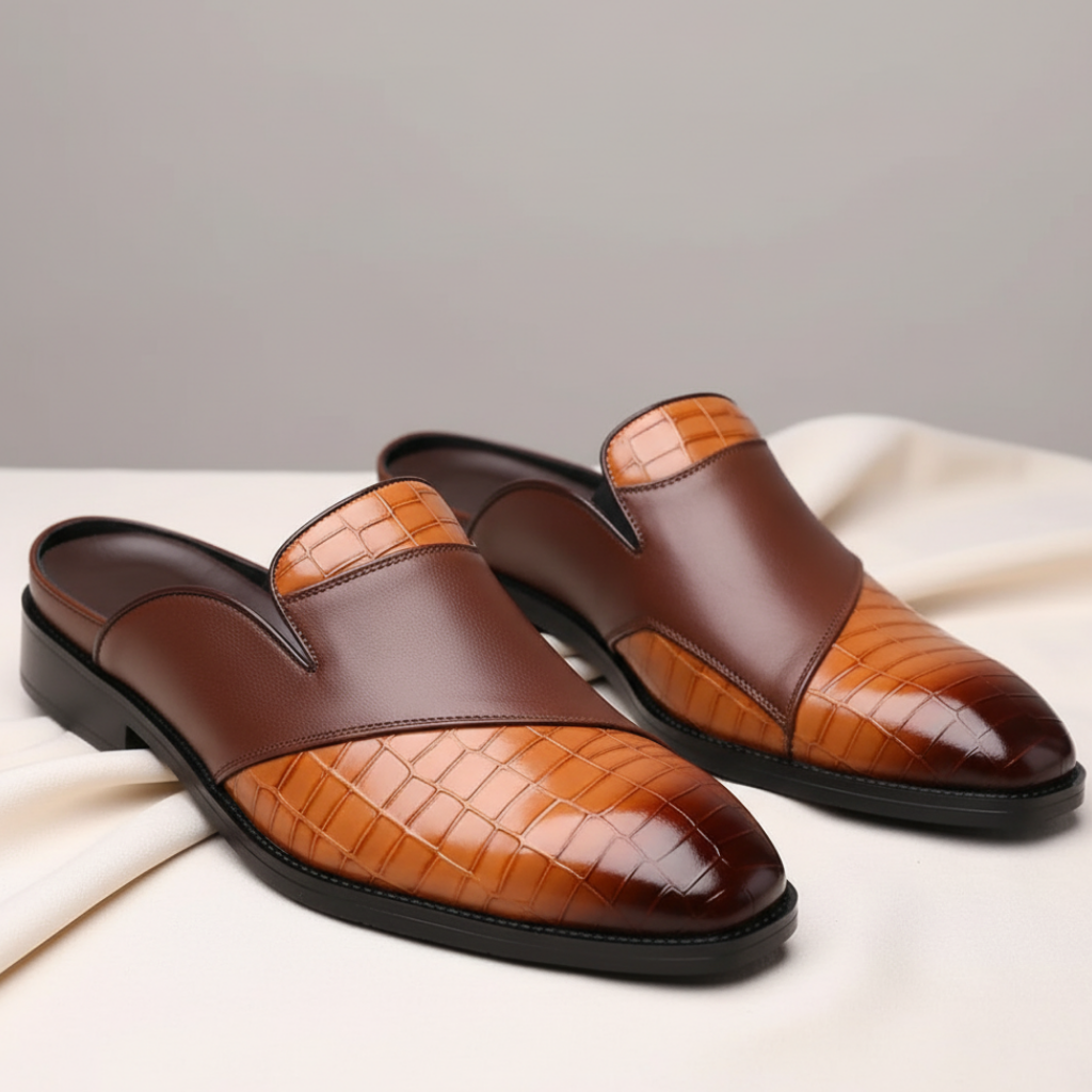 Women's Leather Summer Mules