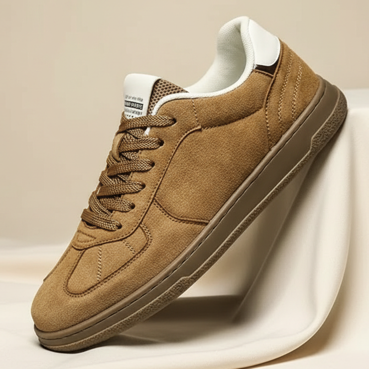 Corvane Men's Suede Sneakers - 
Fashinoza