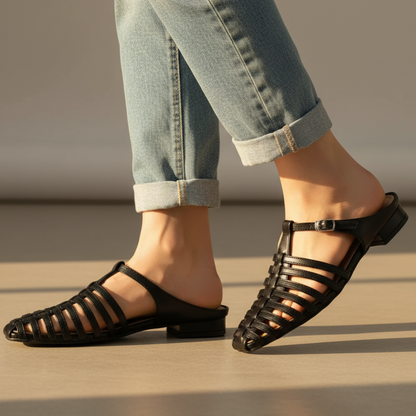 Women's Buckle Flat Shoes
