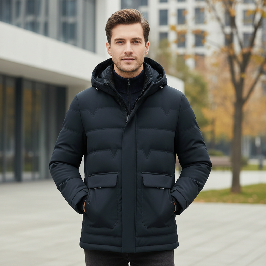 Marlowe Mens Padded Jacket - 
Fashinoza