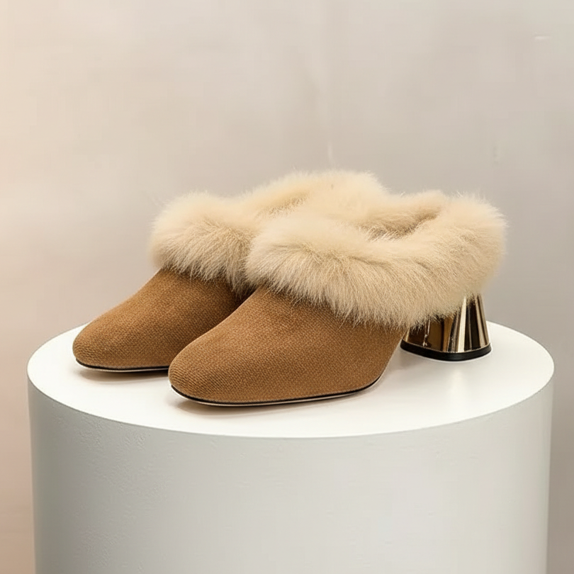 Women's Whisper Fur Mule Shoes