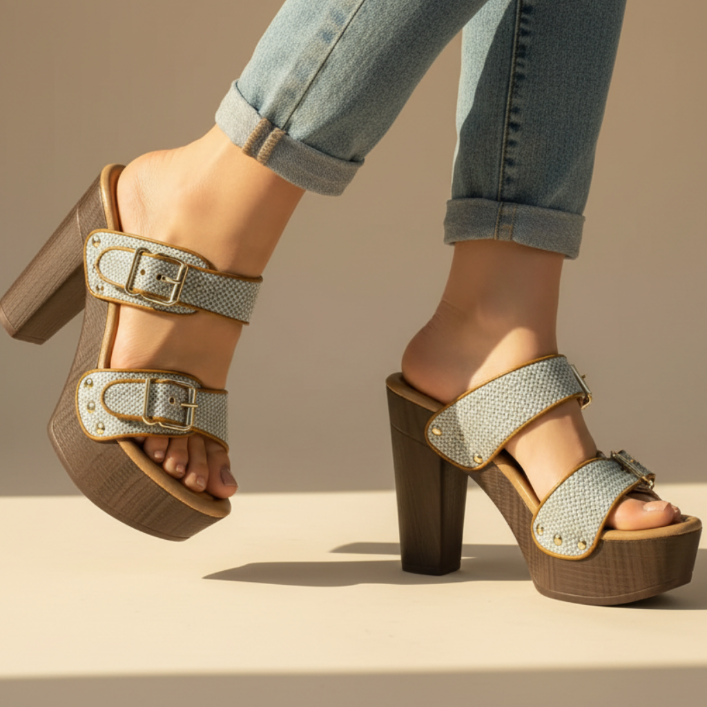 Larissa Women's High Heels Comfortable Buckle