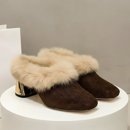 Women's Whisper Fur Mule Shoes