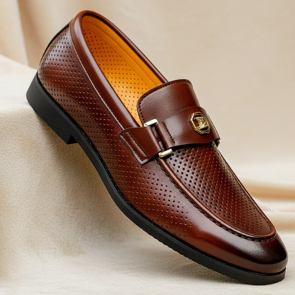 Valenco Men's Leather Loafers