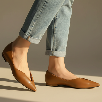 Women's Pointed Toe Ballet Flats