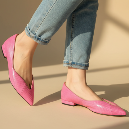 Women's Pointed Toe Ballet Flats