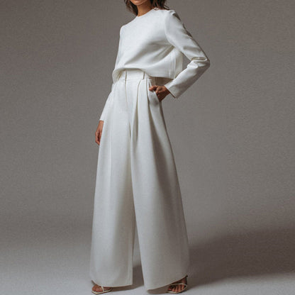 Women's Two Piece Palazzo Pants Set