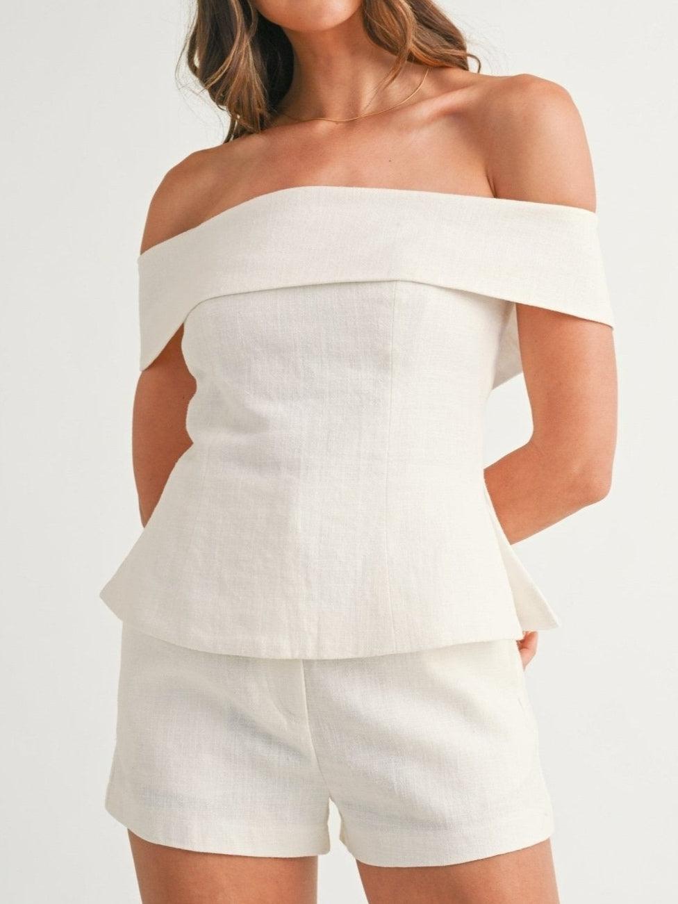 Elegant Women's Two-Piece Suit - Fashinoza