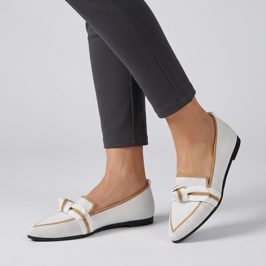 Pointed Toe Leather Loafers Horsebit Detail Brown - 
Fashinoza