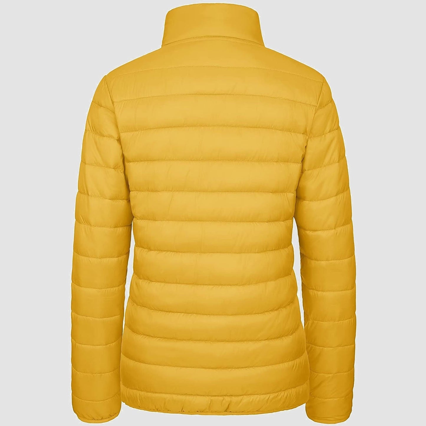 Women's Puffer Jacket Quilted Lightweight Full Zip Winter Coat