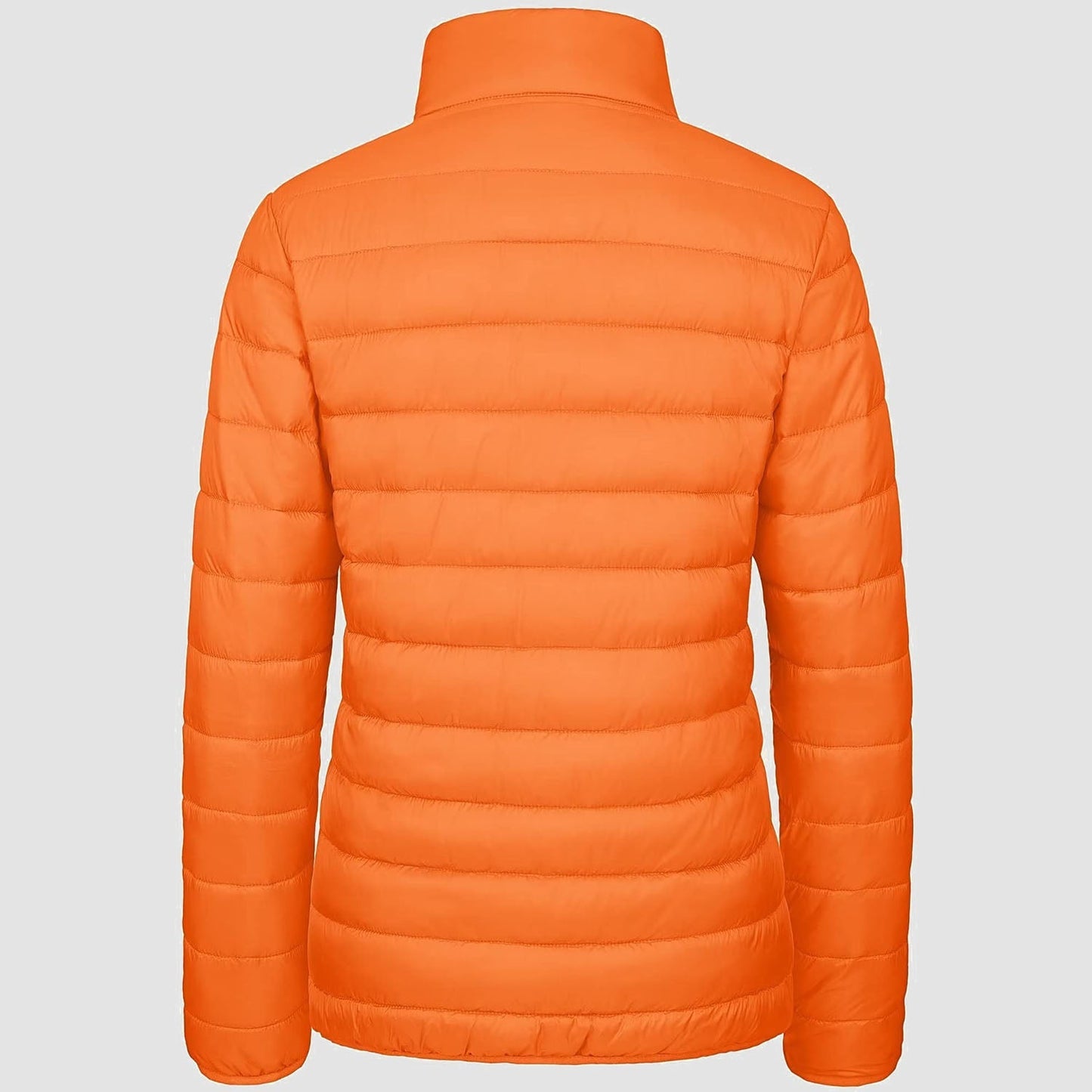 Women's Puffer Jacket Quilted Lightweight Full Zip Winter Coat