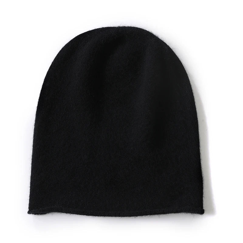 Chic Women's Cashmere Blend Slouch Beanie: Soft, Warm, Fashionable Winter Hat